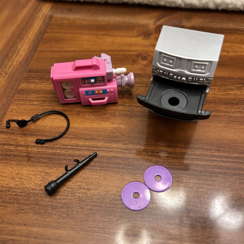 Barbie Lot Video Recorder Stereo CD Microphone‎ Headset